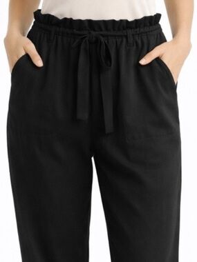 STREETWEAR SOCIETY Black Paper Bag Pants – Size Medium